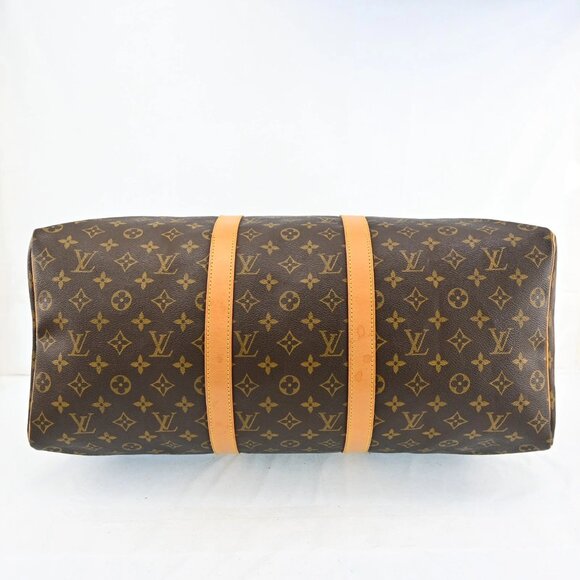 LOUIS VUITTON Keepall 50 Boston Bag Monogram Brown bsj870-102125 - Picture 11 of 16